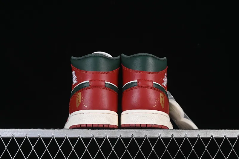 All Categories Air Jordan Jordan Series Basketball Shoes Air Jordan 1 Mid Air Jordan 1 Mid AJ1 Joe 1 Year of the Horse Limited Chinese Cultural Leisure Sneakers DQ8426-105